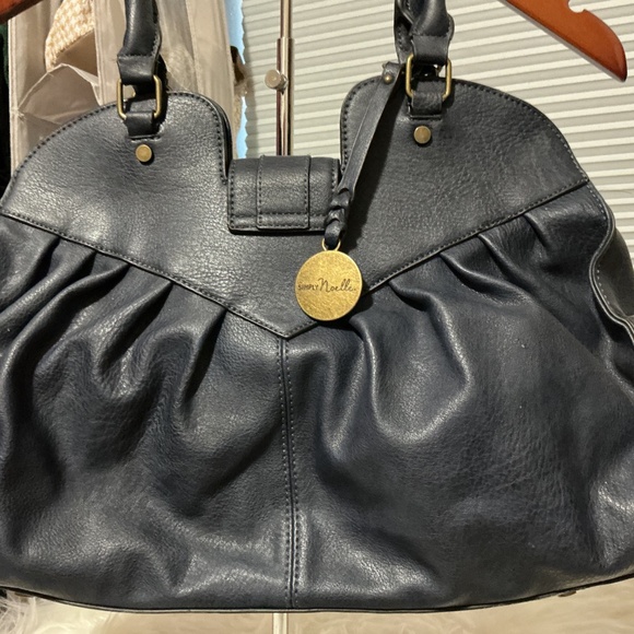 Womens navy blue tote by Simply Noelle - Picture 2 of 5